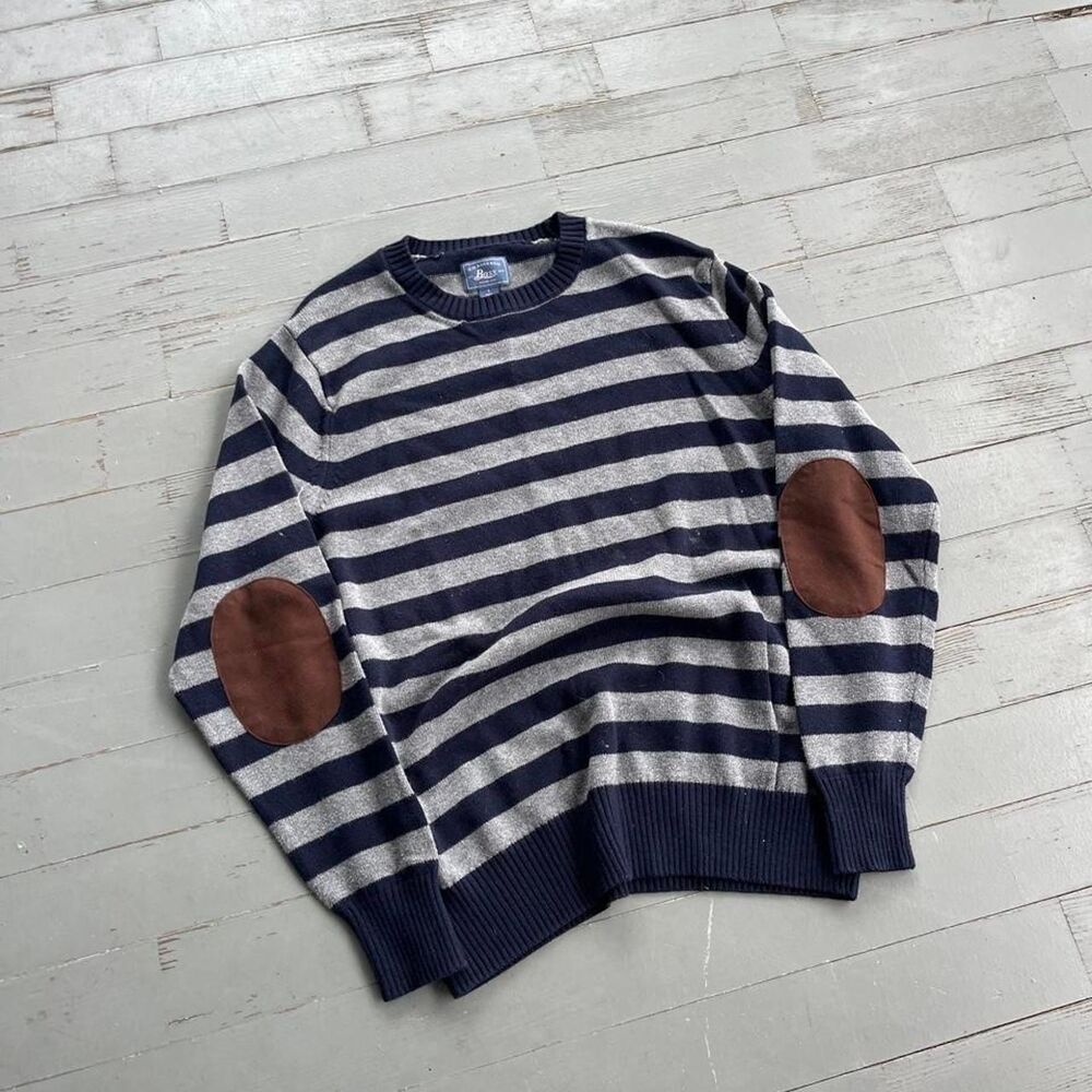 GH Bass Old Money Y2K Striped Sweater